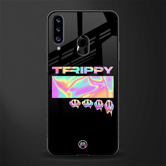 trippy trippy glass case for samsung galaxy a20s image