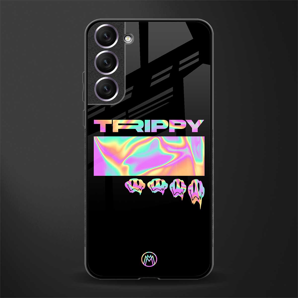 trippy trippy glass case for samsung galaxy s22 5g image