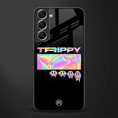 trippy trippy glass case for samsung galaxy s21 image