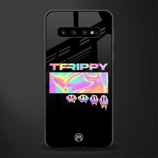 trippy trippy glass case for samsung galaxy s10 image