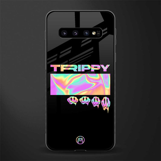trippy trippy glass case for samsung galaxy s10 plus image