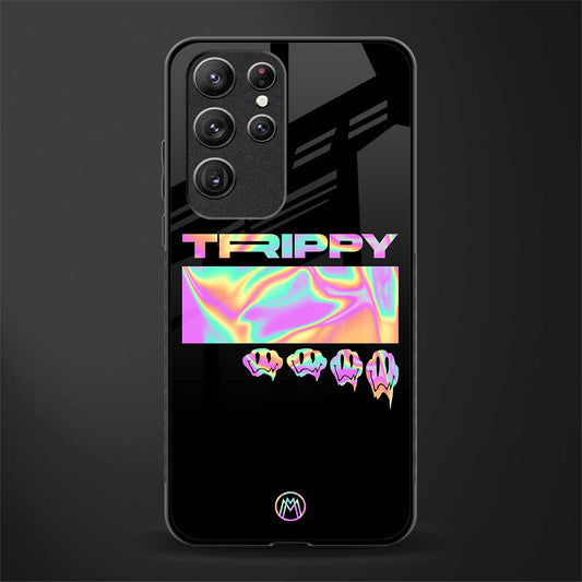 trippy trippy glass case for samsung galaxy s21 ultra image
