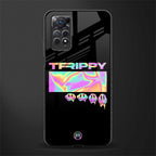 trippy trippy glass case for redmi note 11 image