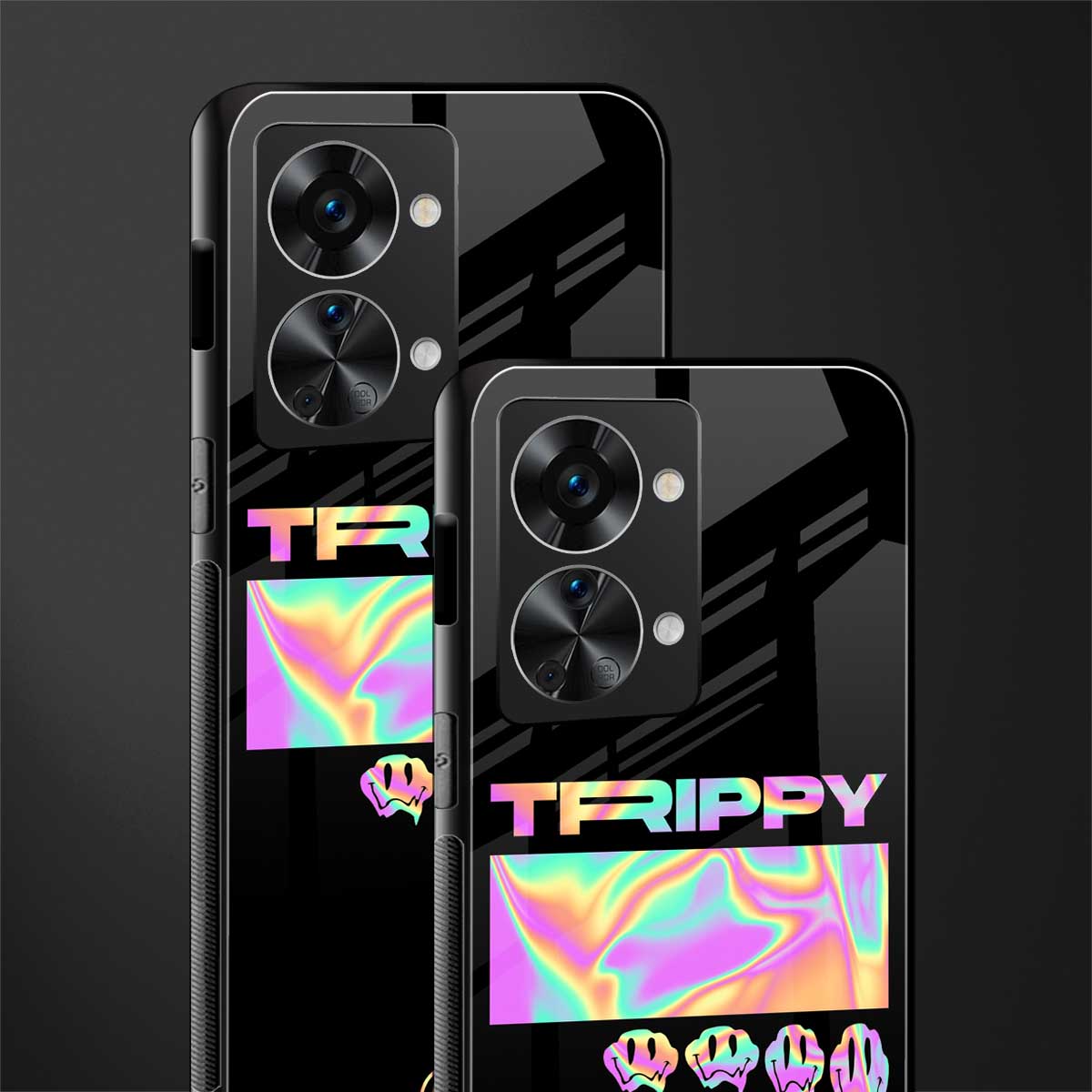 trippy trippy glass case for phone case | glass case for oneplus nord 2t 5g