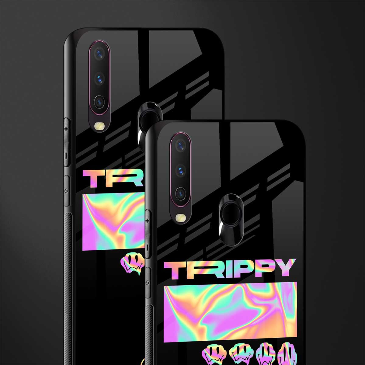 trippy trippy glass case for vivo u10 image-2