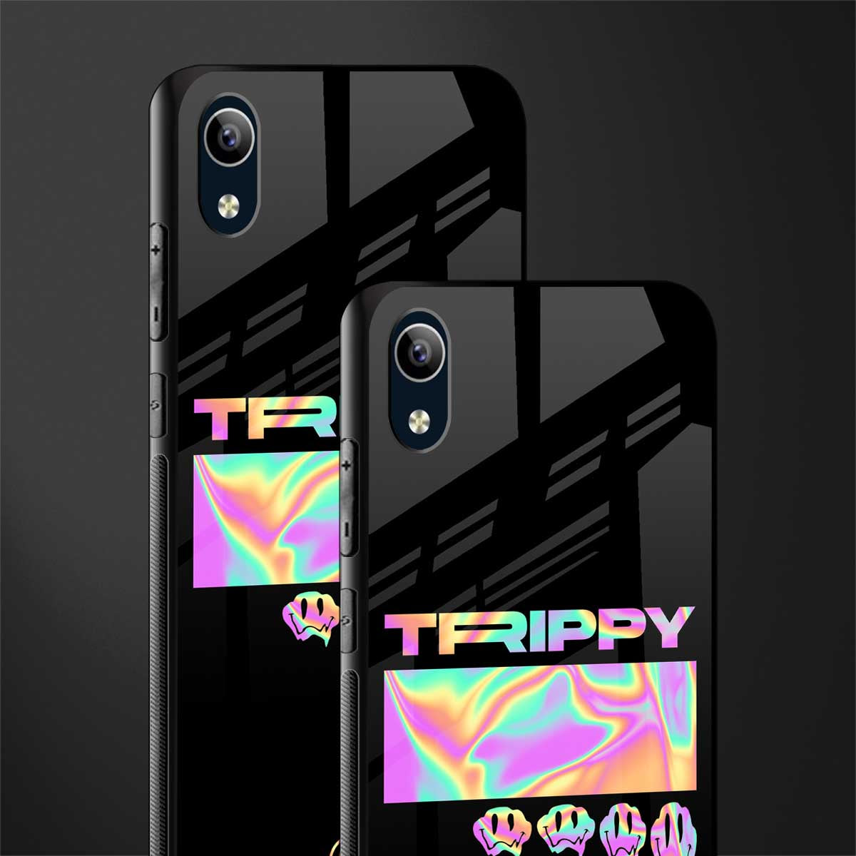 trippy trippy glass case for vivo y90 image-2