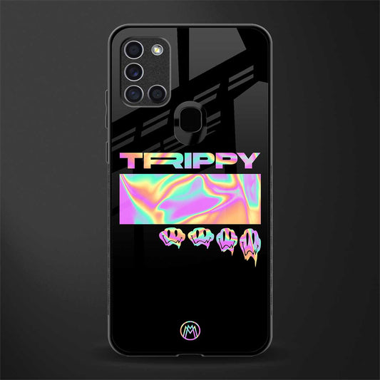 trippy trippy glass case for samsung galaxy a21s image
