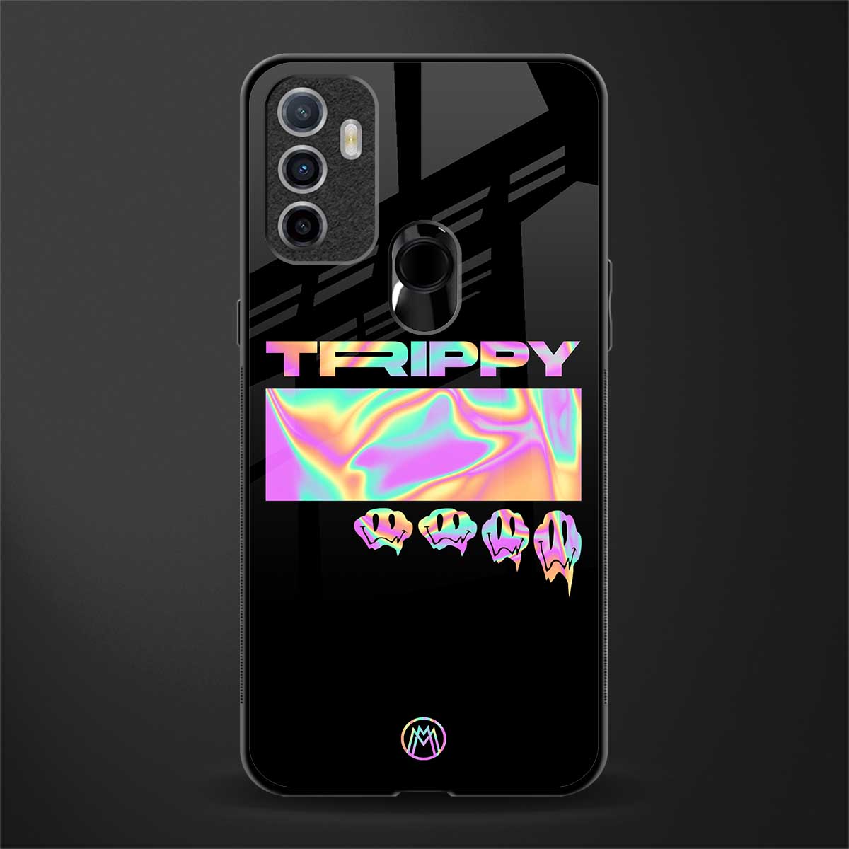 trippy trippy glass case for oppo a53 image