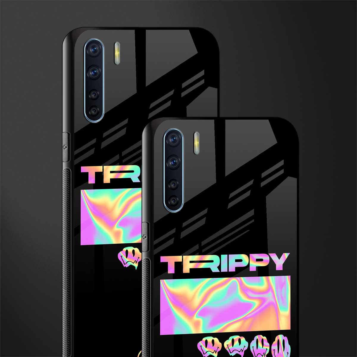 trippy trippy glass case for oppo f15 image-2
