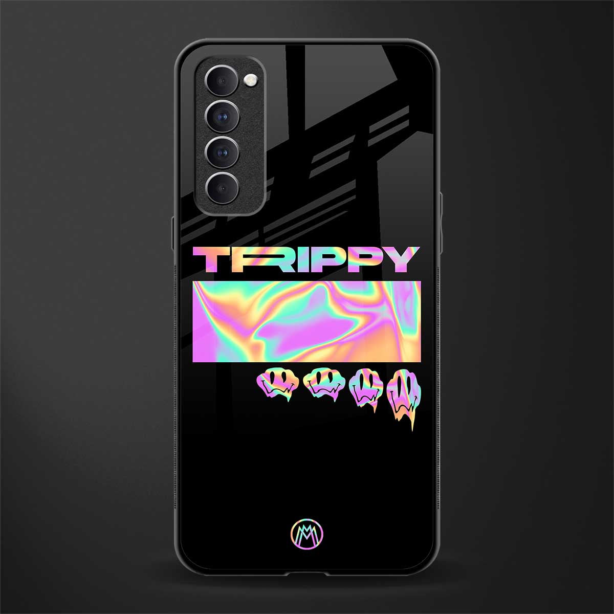 trippy trippy glass case for oppo reno 4 pro image