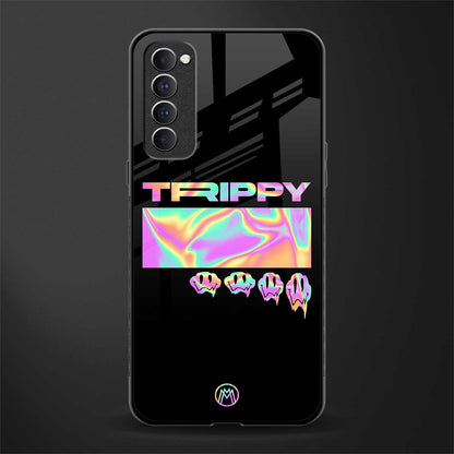 trippy trippy glass case for oppo reno 4 pro image