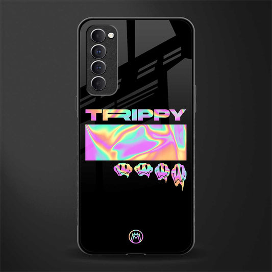 trippy trippy glass case for oppo reno 4 pro image