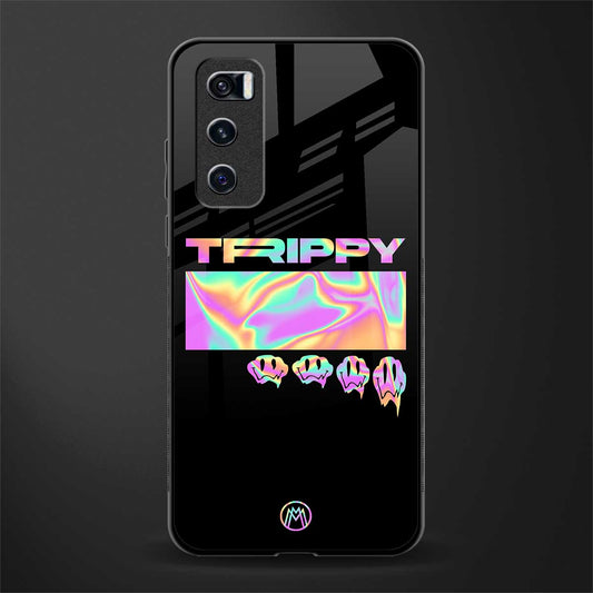 trippy trippy glass case for vivo v20 se image