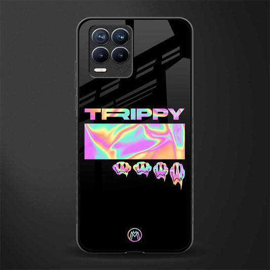 trippy trippy glass case for realme 8 4g image