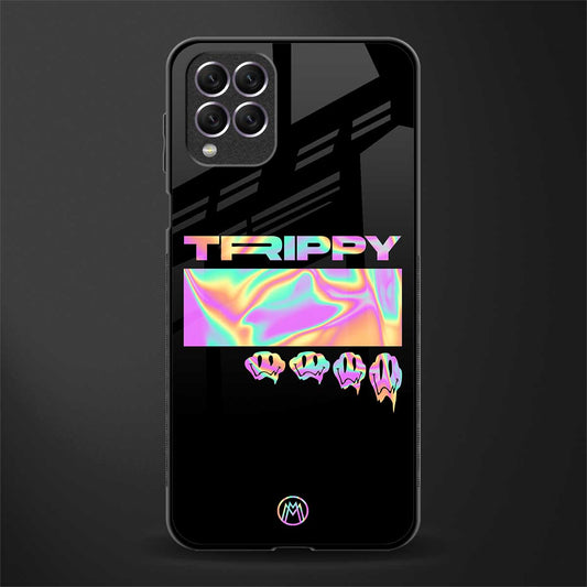 trippy trippy glass case for samsung galaxy f62 image
