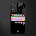 trippy trippy glass case for samsung galaxy a72 image