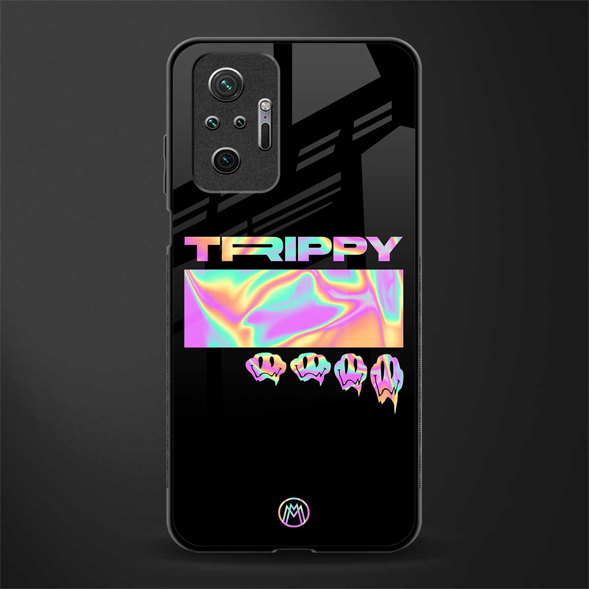 trippy trippy glass case for redmi note 10 pro image