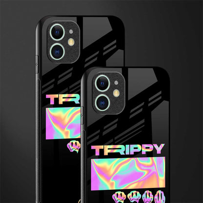 trippy trippy glass case for iphone 12 mini image-2