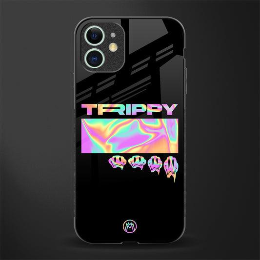 trippy trippy glass case for iphone 11 image