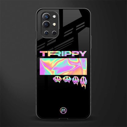 trippy trippy glass case for oneplus 9r image