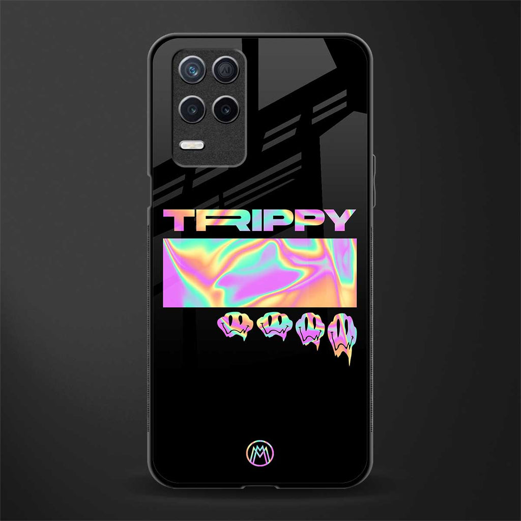 trippy trippy glass case for realme 8 5g image