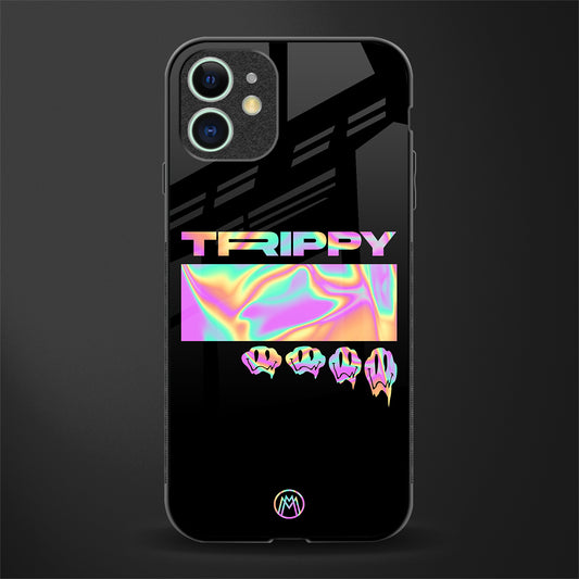 trippy trippy glass case for iphone 12 mini image