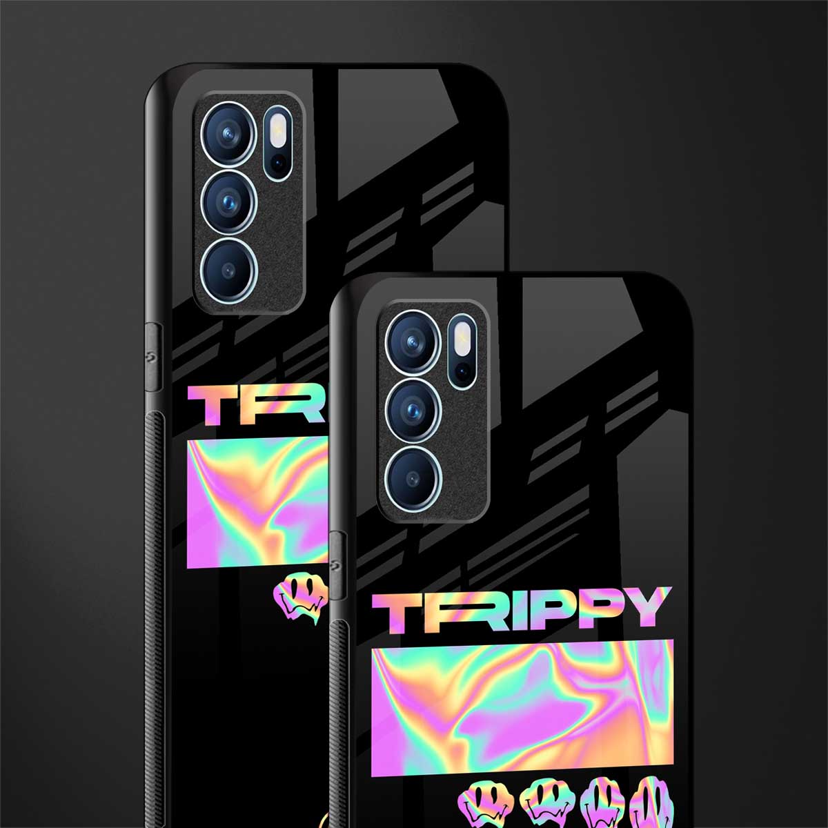 trippy trippy glass case for oppo reno6 5g image-2