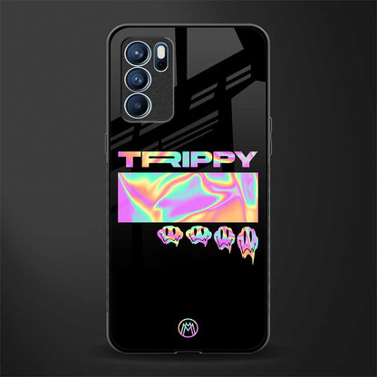 trippy trippy glass case for oppo reno6 5g image