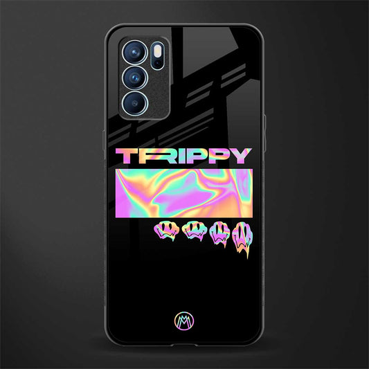 trippy trippy glass case for oppo reno6 pro 5g image