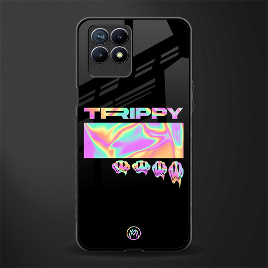 trippy trippy glass case for realme 8i image