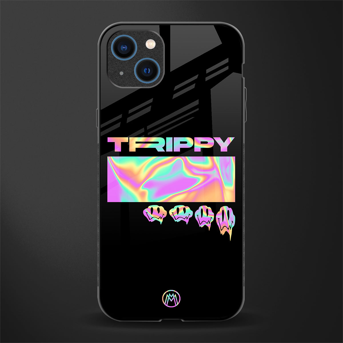 trippy trippy glass case for iphone 14 image