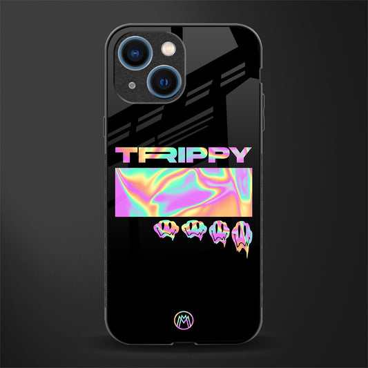 trippy trippy glass case for iphone 13 mini image