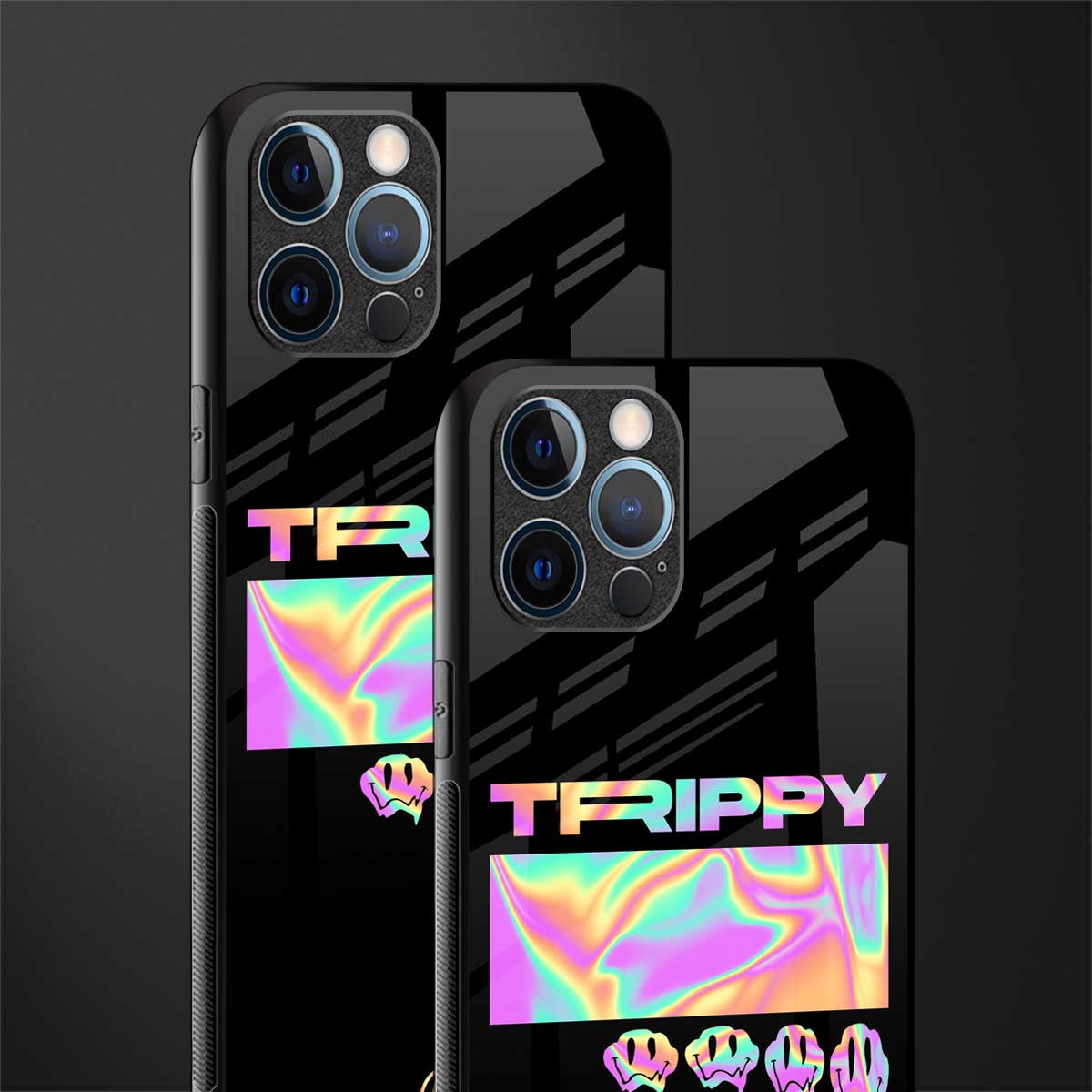 trippy trippy glass case for iphone 12 pro max image-2