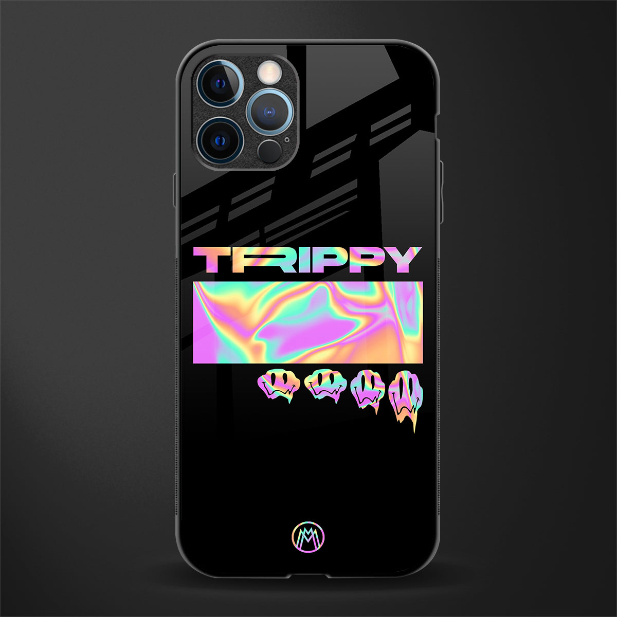 trippy trippy glass case for iphone 12 pro max image