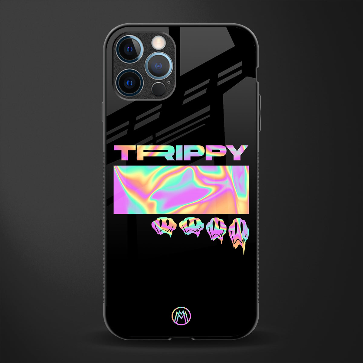trippy trippy glass case for iphone 14 pro max image