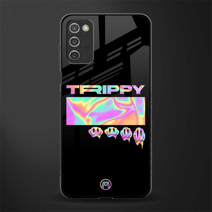 trippy trippy glass case for samsung galaxy a03s image