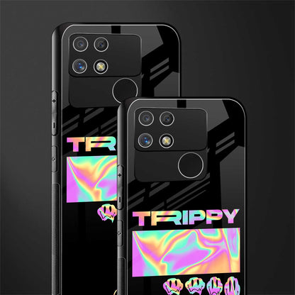 trippy trippy back phone cover | glass case for realme narzo 50a