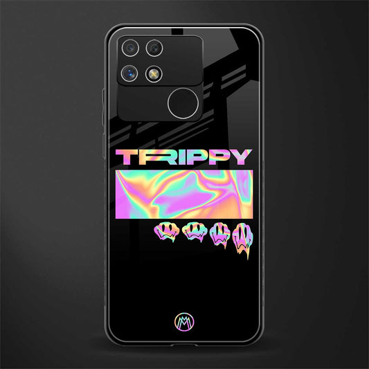 trippy trippy back phone cover | glass case for realme narzo 50a