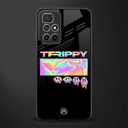 trippy trippy glass case for redmi 10 prime image