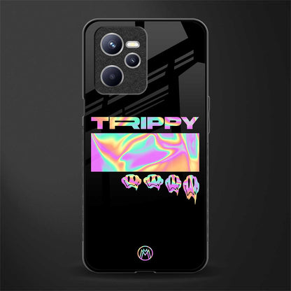 trippy trippy glass case for realme c35 image