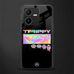 trippy trippy back phone cover | glass case for vivo y22