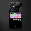 trippy trippy back phone cover | glass case for oneplus 9