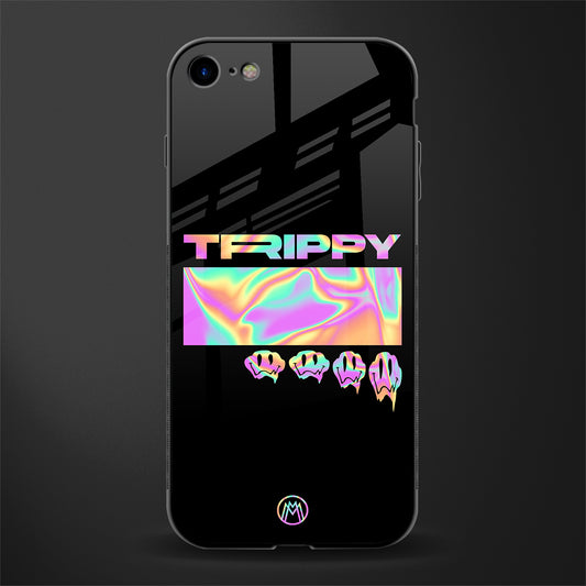 trippy trippy glass case for iphone 7 image