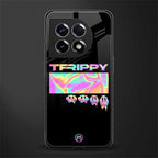 trippy trippy back phone cover | glass case for oneplus 11