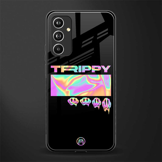 trippy trippy back phone cover | glass case for samsung galaxy a54 5g
