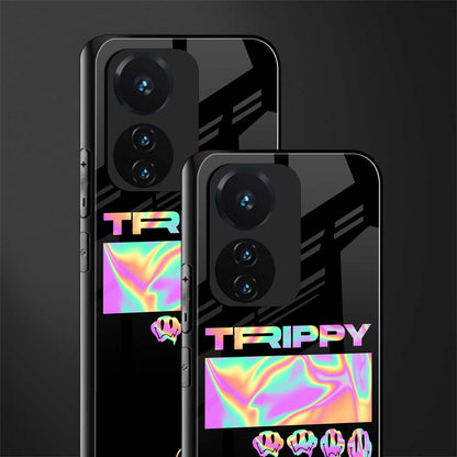 trippy trippy back phone cover | glass case for vivo t1 44w 4g