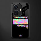 trippy trippy back phone cover | glass case for vivo t1 44w 4g