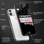 trippy trippy back phone cover | glass case for oppo reno 8