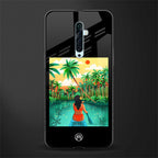 tropical girl glass case for oppo reno 2f image