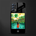tropical girl glass case for oppo reno 5 pro image